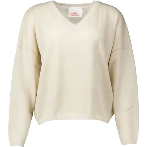 Knitwear > V-neck Knitwear - - Absolut Cashmere - Modalova