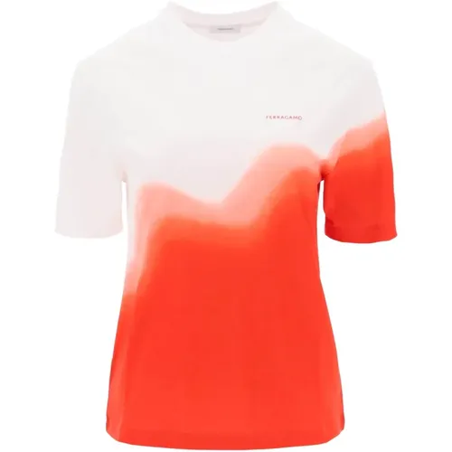 Tops > T-Shirts - - Salvatore Ferragamo - Modalova