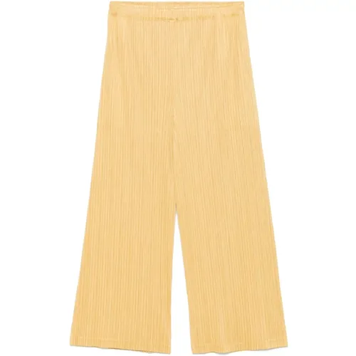 Trousers > Cropped Trousers - - Issey Miyake - Modalova