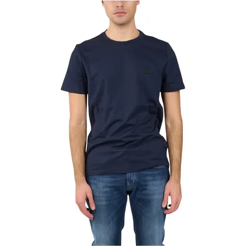 Dondup - Tops > T-Shirts - Blue - Dondup - Modalova