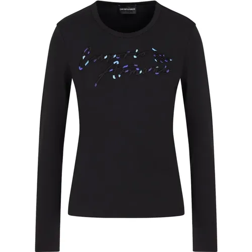 Tops > Long Sleeve Tops - - Emporio Armani - Modalova