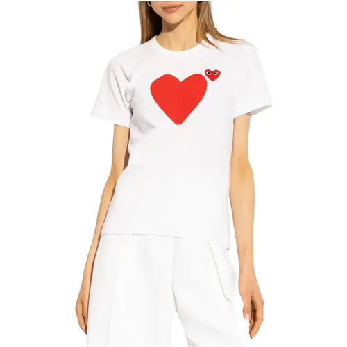 Tops > T-Shirts - - Comme des Garçons Play - Modalova