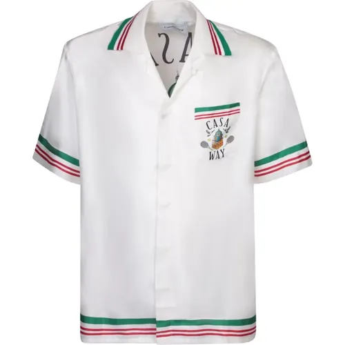 Shirts > Short Sleeve Shirts - - Casablanca - Modalova