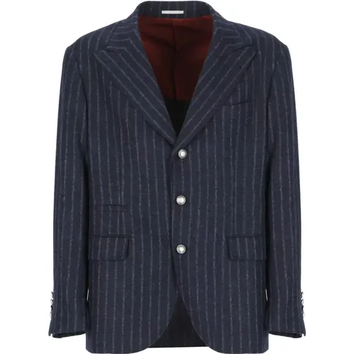 Jackets > Blazers - - BRUNELLO CUCINELLI - Modalova