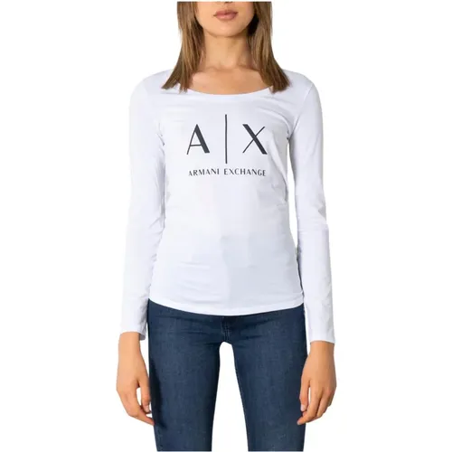 Tops > Long Sleeve Tops - - Armani Exchange - Modalova