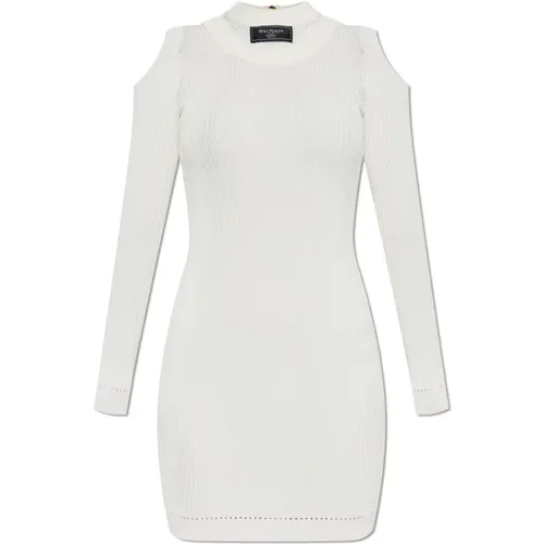 Dresses > Day Dresses > Knitted Dresses - - Balmain - Modalova