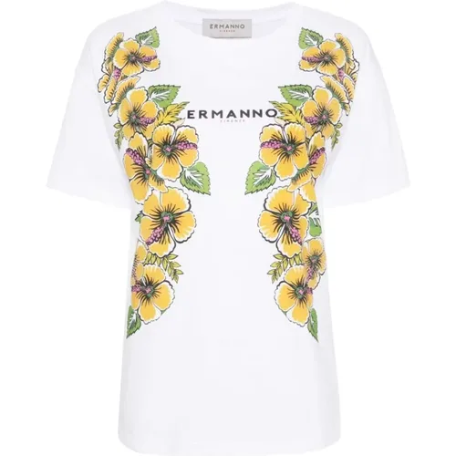 Tops > T-Shirts - - Ermanno Scervino - Modalova