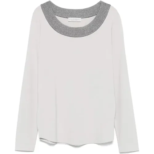 Tops > Long Sleeve Tops - - Le Tricot Perugia - Modalova