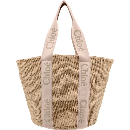 Chloé - Bags > Tote Bags - Beige - Chloé - Modalova