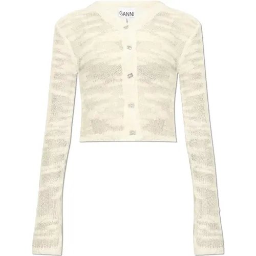 Knitwear > Cardigans - - Ganni - Modalova