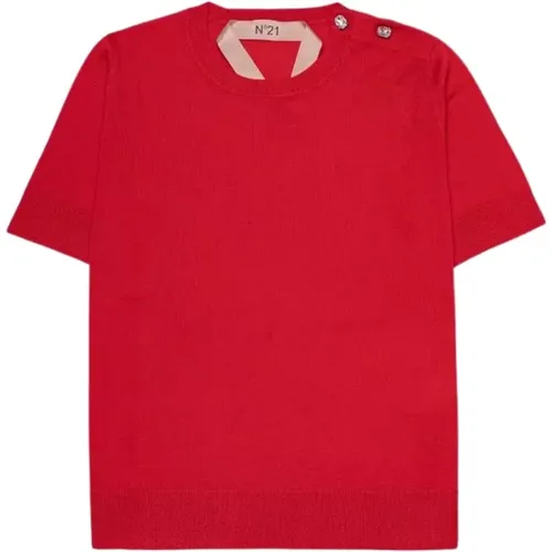 N21 - Tops > T-Shirts - Red - N21 - Modalova
