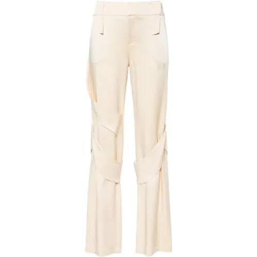 Trousers > Wide Trousers - - Blumarine - Modalova