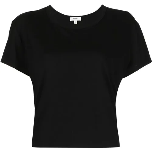 Agolde - Tops > T-Shirts - Black - Agolde - Modalova
