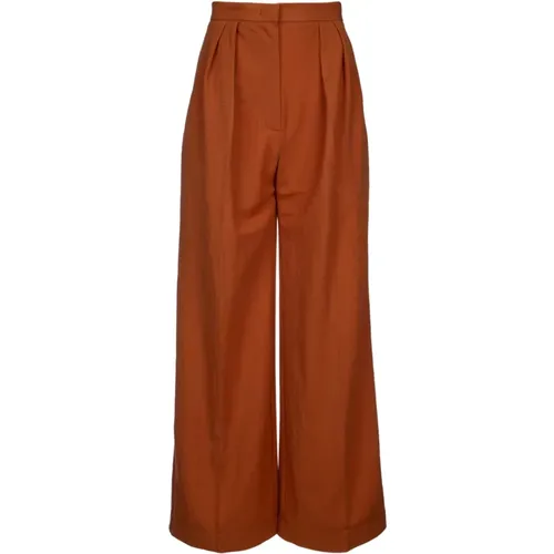 Trousers > Wide Trousers - - Harris Wharf London - Modalova