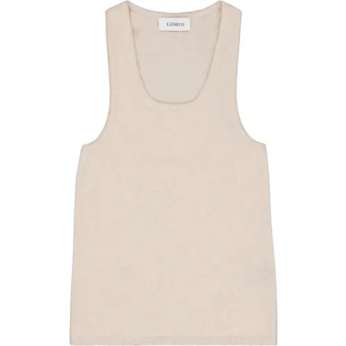 Tops > Sleeveless Tops - - Laneus - Modalova