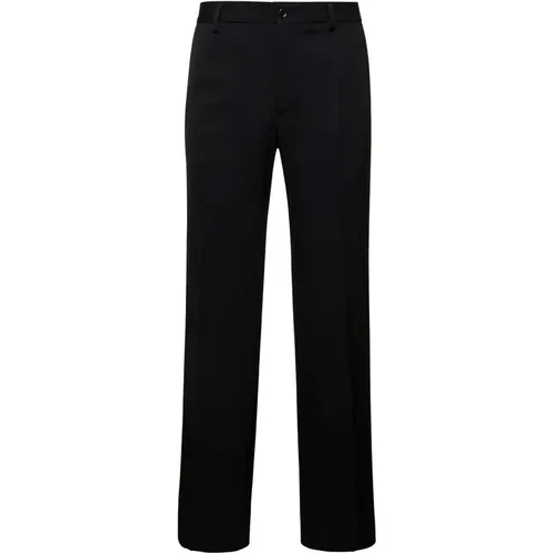 Trousers > Straight Trousers - - Dolce & Gabbana - Modalova