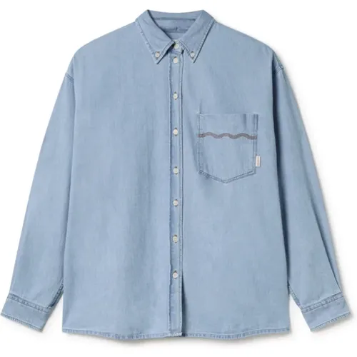 Blouses & Shirts > Denim Shirts - - Twothirds - Modalova