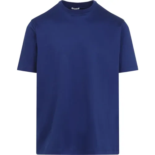 Kiton - Tops > T-Shirts - Blue - Kiton - Modalova