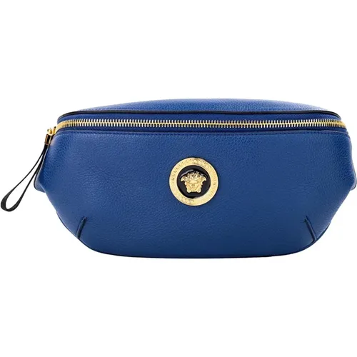 Versace - Bags > Belt Bags - Blue - Versace - Modalova