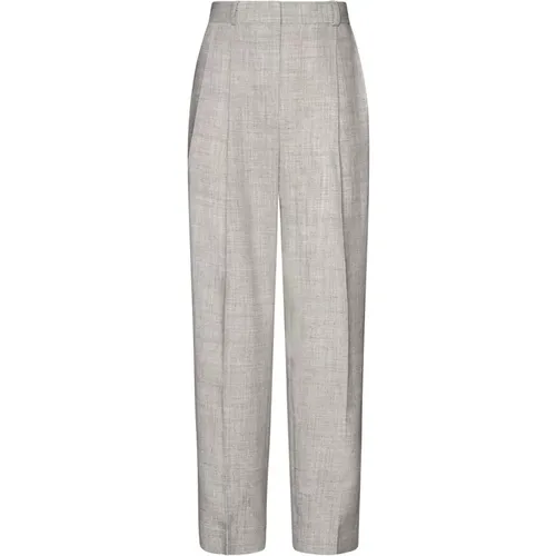 Trousers > Straight Trousers - - TotêMe - Modalova