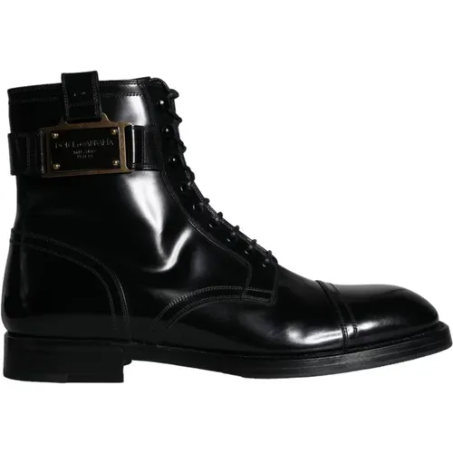 Shoes > Boots > Lace-up Boots - - Dolce & Gabbana - Modalova