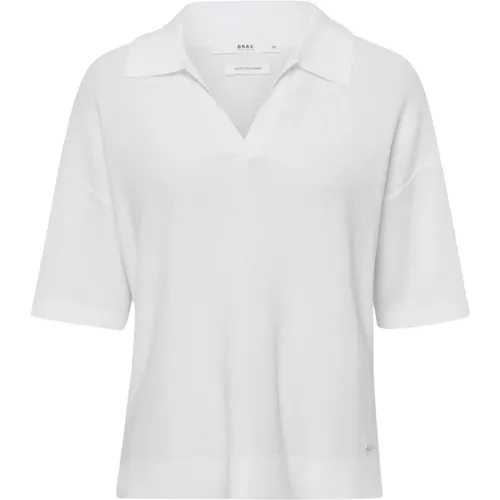 Brax - Tops > Polo Shirts - White - BRAX - Modalova