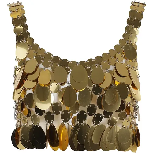 Tops > Sleeveless Tops - - Paco Rabanne - Modalova