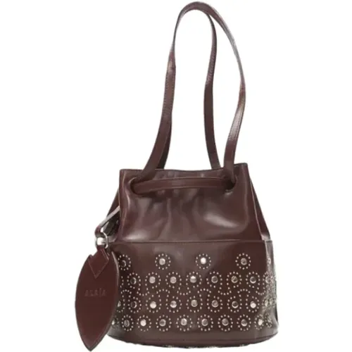 Pre-owned > Pre-owned Bags > Pre-owned Bucket Bags - - Alaïa Pre-owned - Modalova