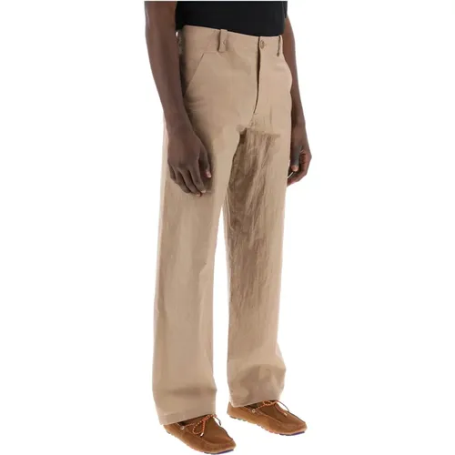 Trousers > Straight Trousers - - A.p.c. - Modalova