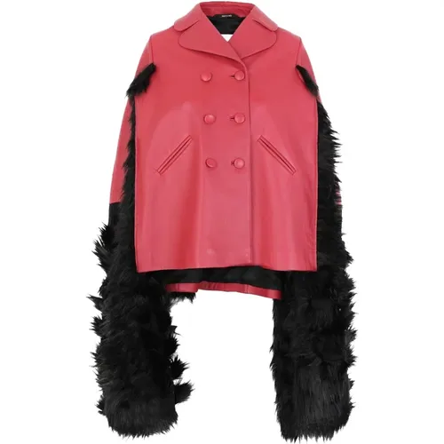 Jackets > Faux Fur & Shearling Jackets - - Maison Margiela - Modalova