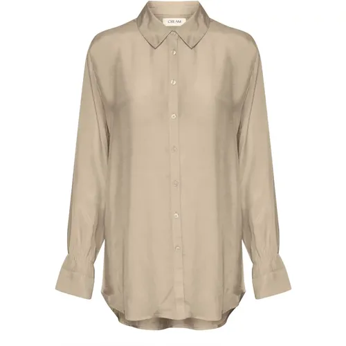 Blouses & Shirts > Shirts - - Cream - Modalova