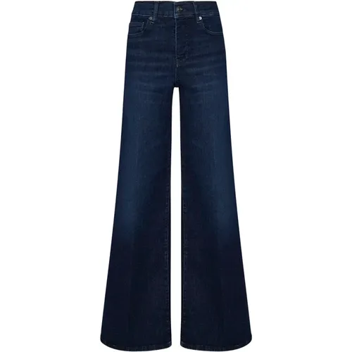 Frame - Jeans > Wide Jeans - Blue - Frame - Modalova