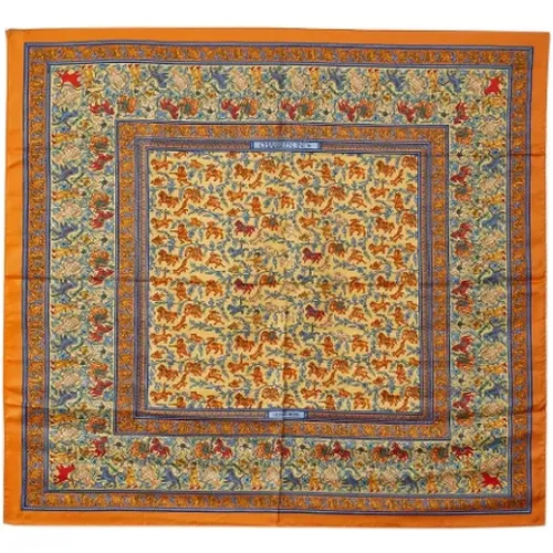 Pre-owned > Pre-owned Accessories > Pre-owned Scarves - - Hermès Vintage - Modalova