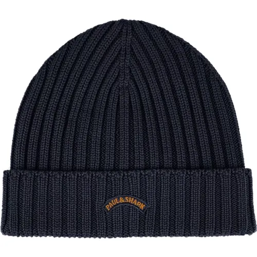 Accessories > Hats > Beanies - - PAUL & SHARK - Modalova