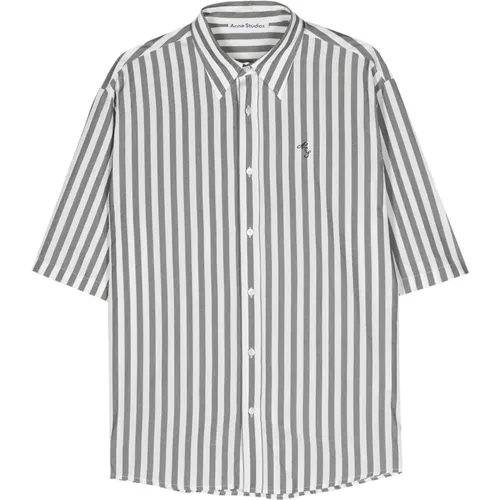 Shirts > Short Sleeve Shirts - - Acne Studios - Modalova