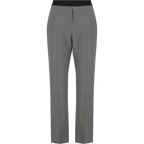 Trousers > Straight Trousers - - Msgm - Modalova