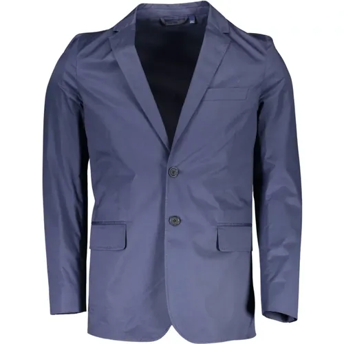 Gant - Jackets > Blazers - Blue - Gant - Modalova