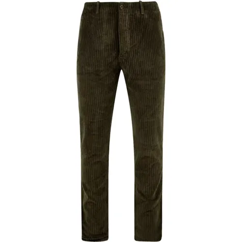 Gaudi - Trousers > Chinos - Green - Gaudi - Modalova