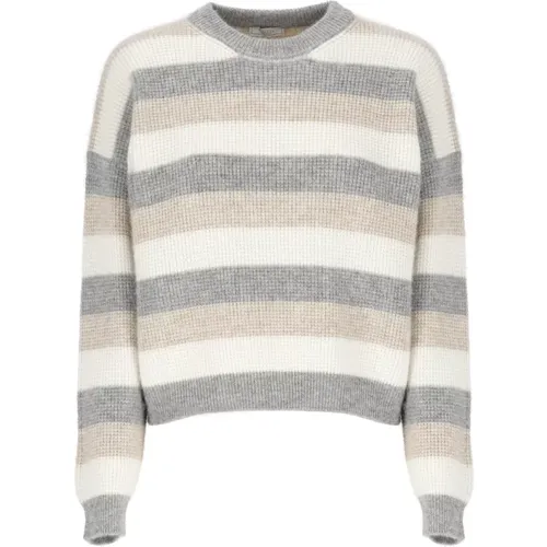 Knitwear > Round-neck Knitwear - - PESERICO - Modalova