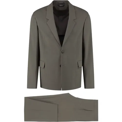 Suits > Suit Sets > Single Breasted Suits - - Z Zegna - Modalova