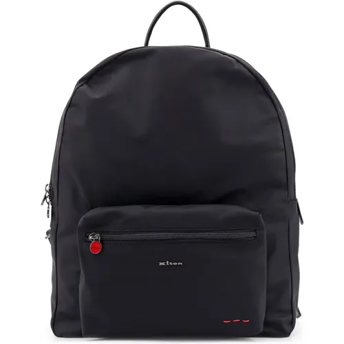 Kiton - Bags > Backpacks - Black - Kiton - Modalova