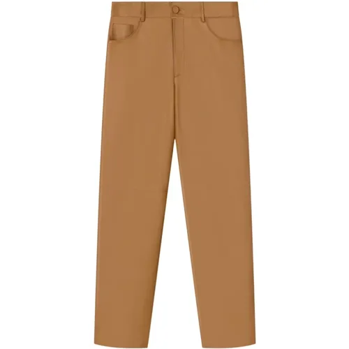 Trousers > Leather Trousers - - Aeron - Modalova