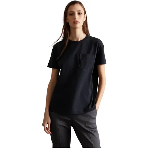 Tops > T-Shirts - - BRUNELLO CUCINELLI - Modalova