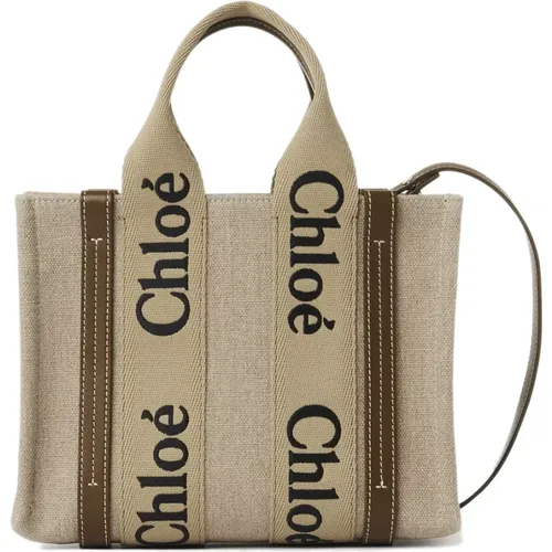 Chloé - Bags > Tote Bags - Beige - Chloé - Modalova