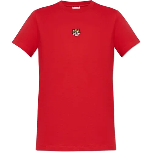 Kenzo - Tops > T-Shirts - Red - Kenzo - Modalova