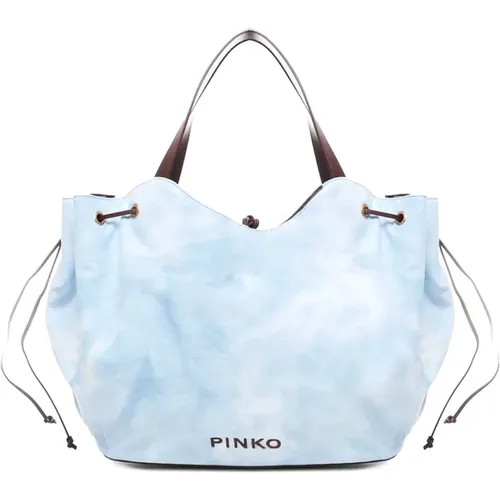 Pinko - Bags > Bucket Bags - Blue - pinko - Modalova
