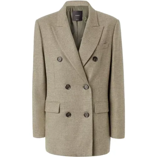 Pinko - Jackets > Blazers - Beige - pinko - Modalova