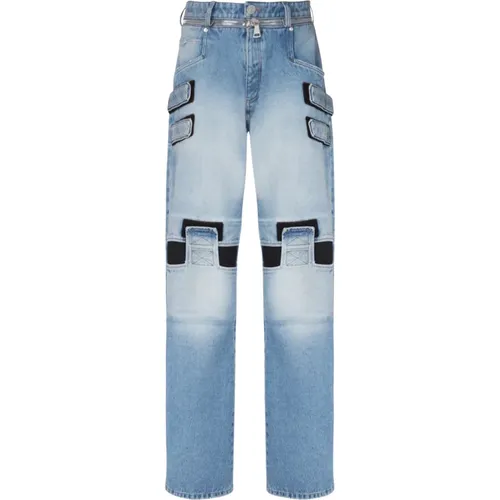 Jeans > Wide Jeans - - Balmain - Modalova