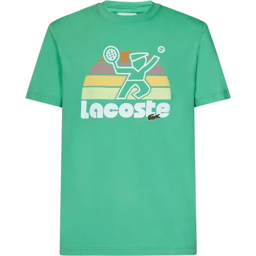 Lacoste - Tops > T-Shirts - Green - Lacoste - Modalova
