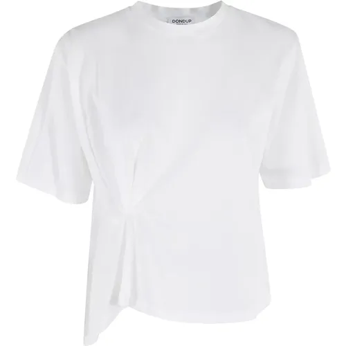 Dondup - Tops > T-Shirts - White - Dondup - Modalova